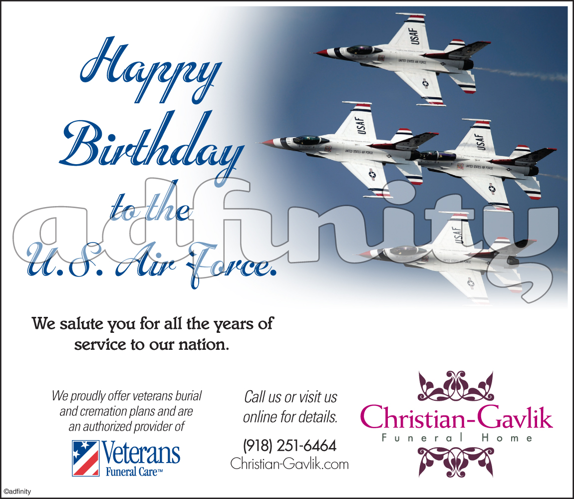 Happy Birthday U S Air Force Adfinity